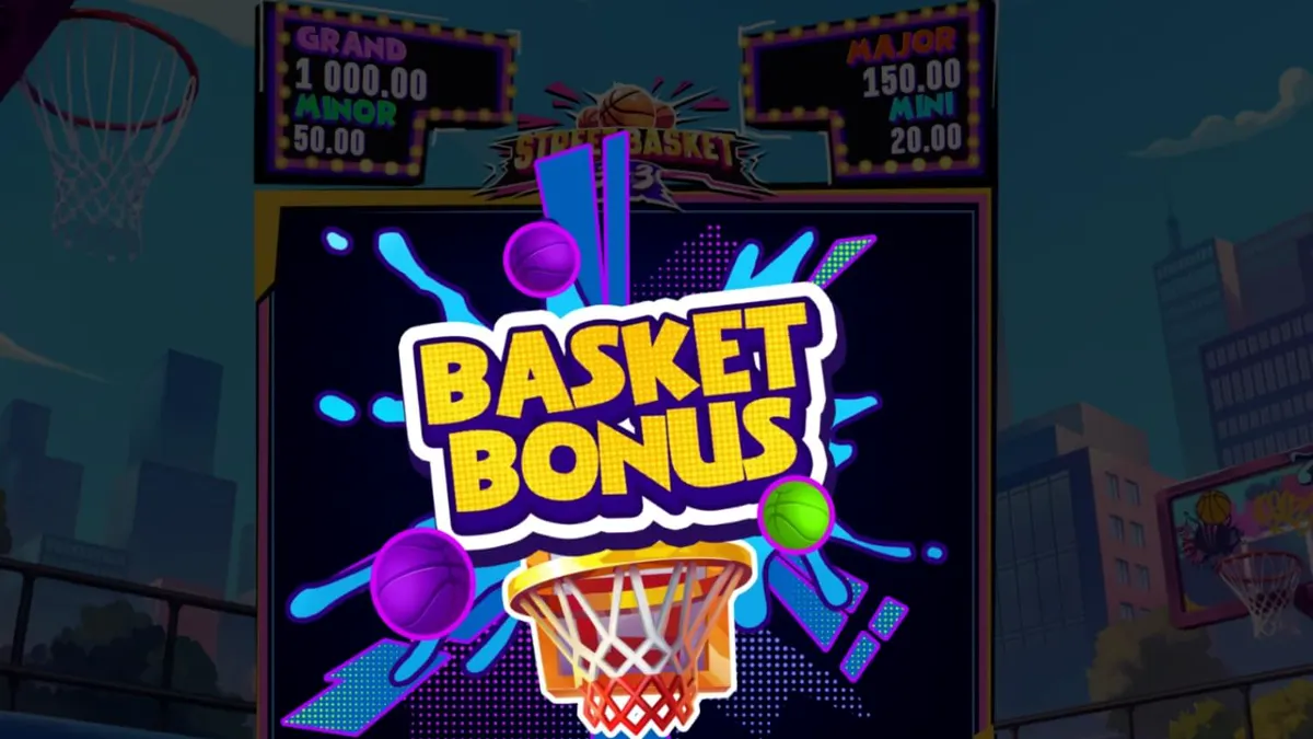 Street Basket 3x3 slot game urban basketball theme