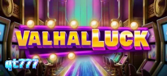 Tampilan visual slot ValhalLuck dengan tema mitologi Nordik yang megah